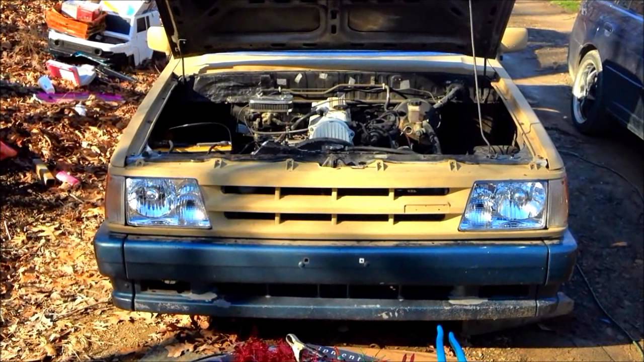 Ford Ranger Headlight Conversion On A Mazda B2200