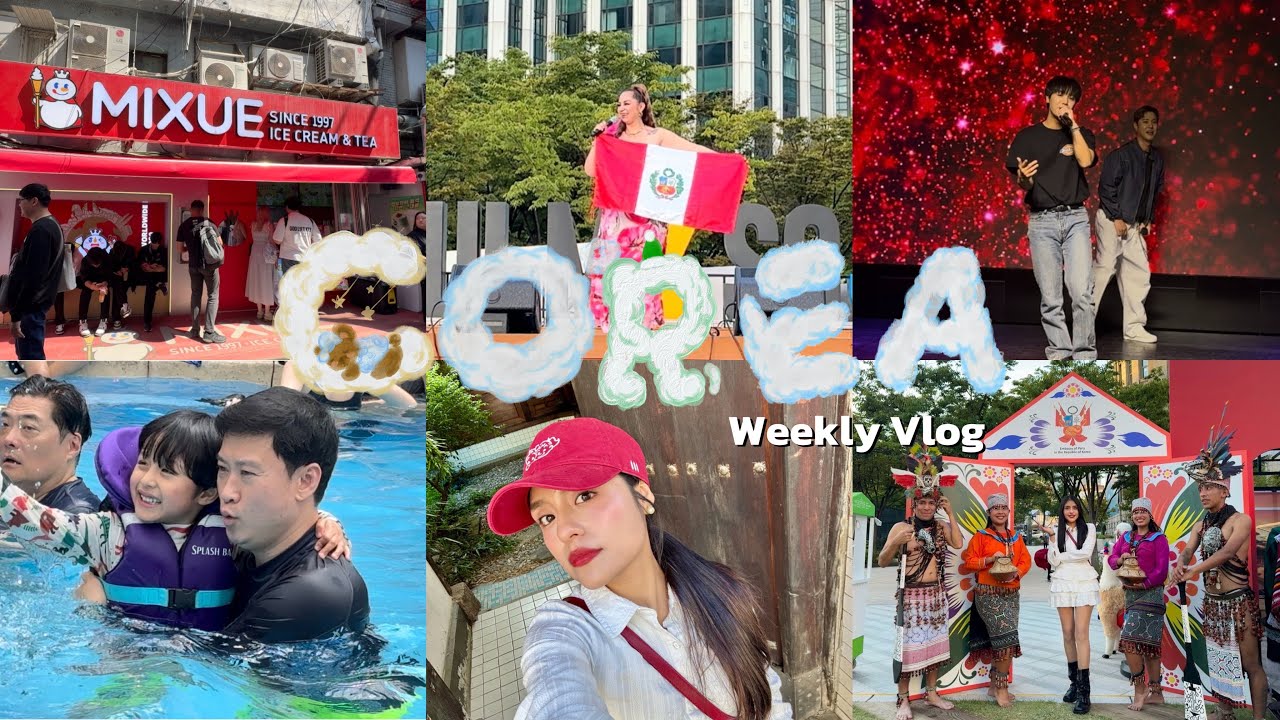 VLOG SEMANAL 🇰🇷: DÍA DEL PERÚ EN COREA 🇵🇪 + INSPIRE RESORT 🗺️ + CONCIERTO DE MBLAQ😭
