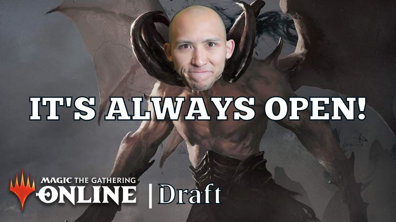 IT'S ALWAYS OPEN | Vintage Cube Draft | MTGO