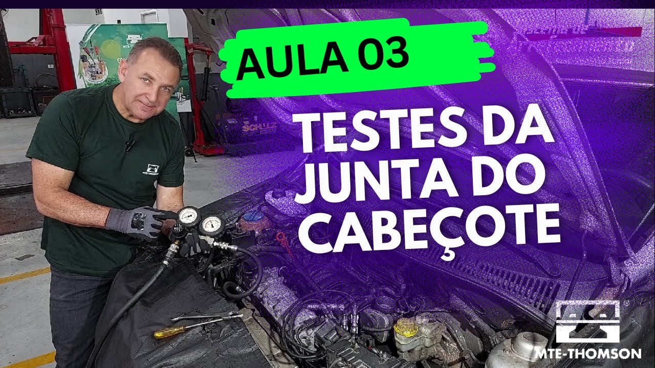 Aula 3 - Como testar a junta de cabeçote na prática