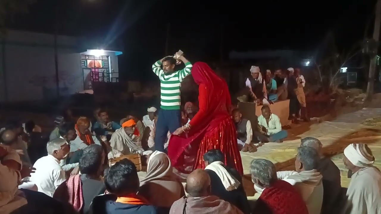 बांसखेड़ा मॉल की ऐतिहासिक राई और भजन संध्या – भक्तिमय माहौल में झूम उठा पूरा गांव
