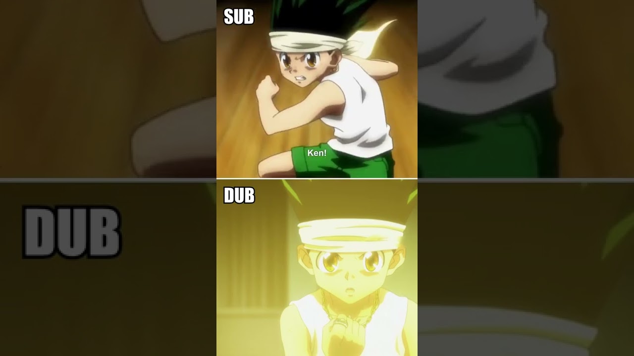 Gon's Janken! - SUB vs DUB