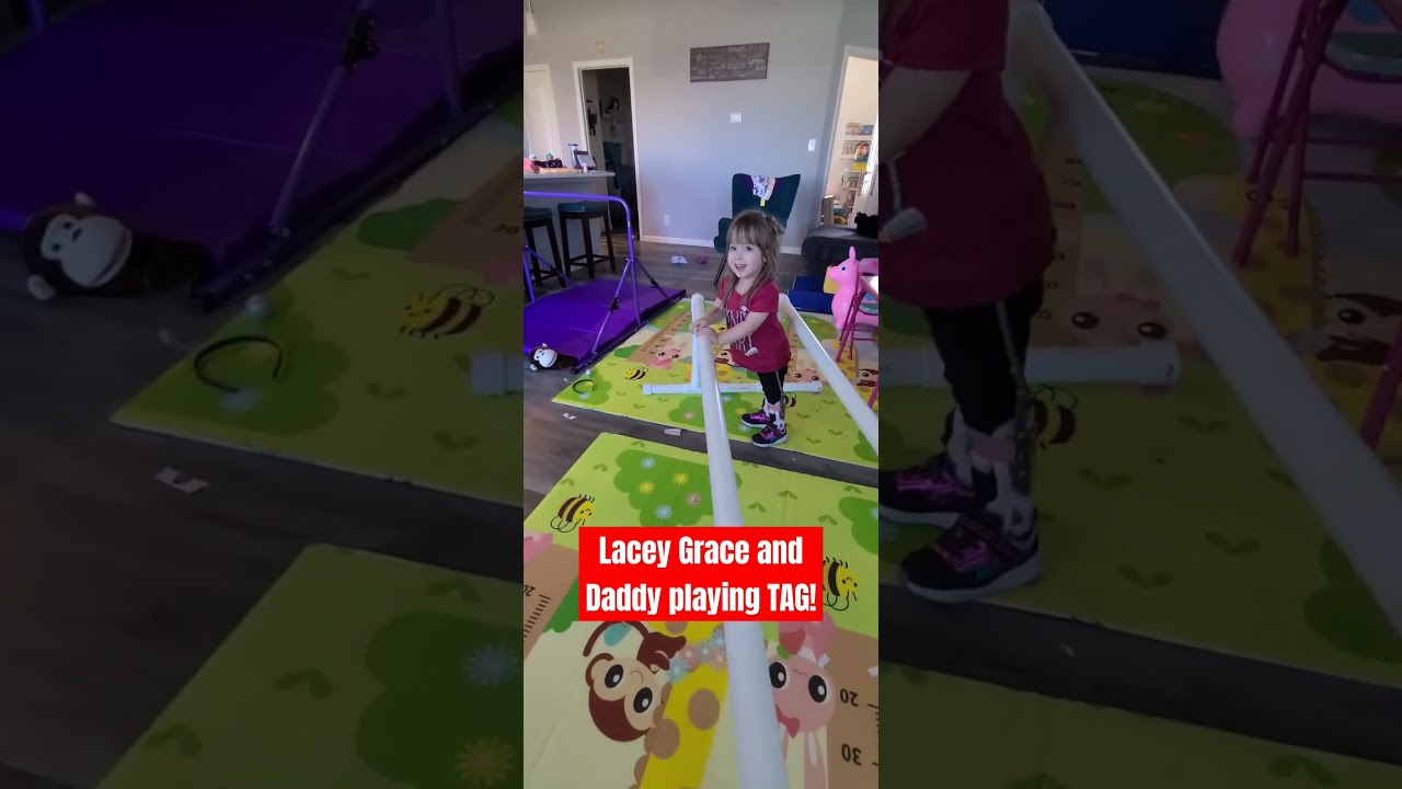 Lacey Grace is going to get you! #Cutie #Games #Playing #Disability #play