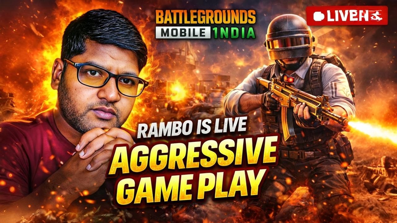 Rambo is Live Boom Baam || BGMI Live