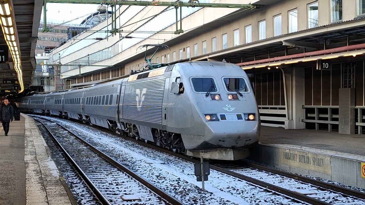Trains in Sweden!