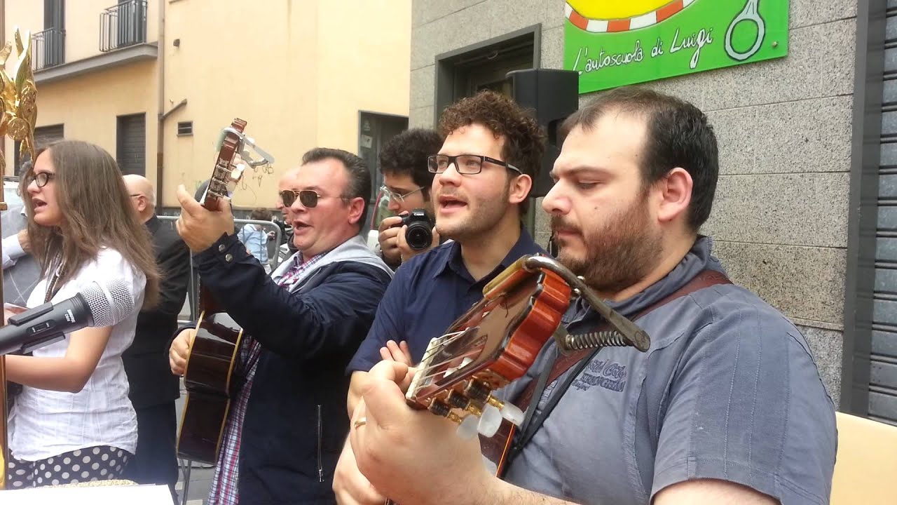 Cammino Neocatecumenale - Grande Missione nelle Piazze 2014 - Parrocchia Idria Biancavilla 25/05/14