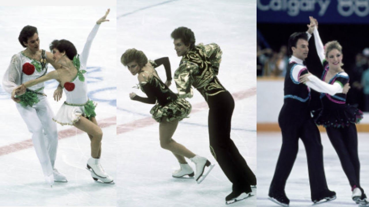 1988 Calgary | Free Dance | Final group & medals | ☭🥇,  ☭🥈,  🇨🇦🥉