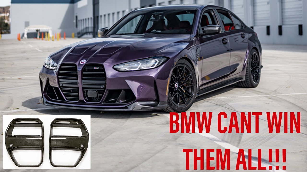 HOW TO FIX THE FRONT END TO THE BMW M3 G80??!!!