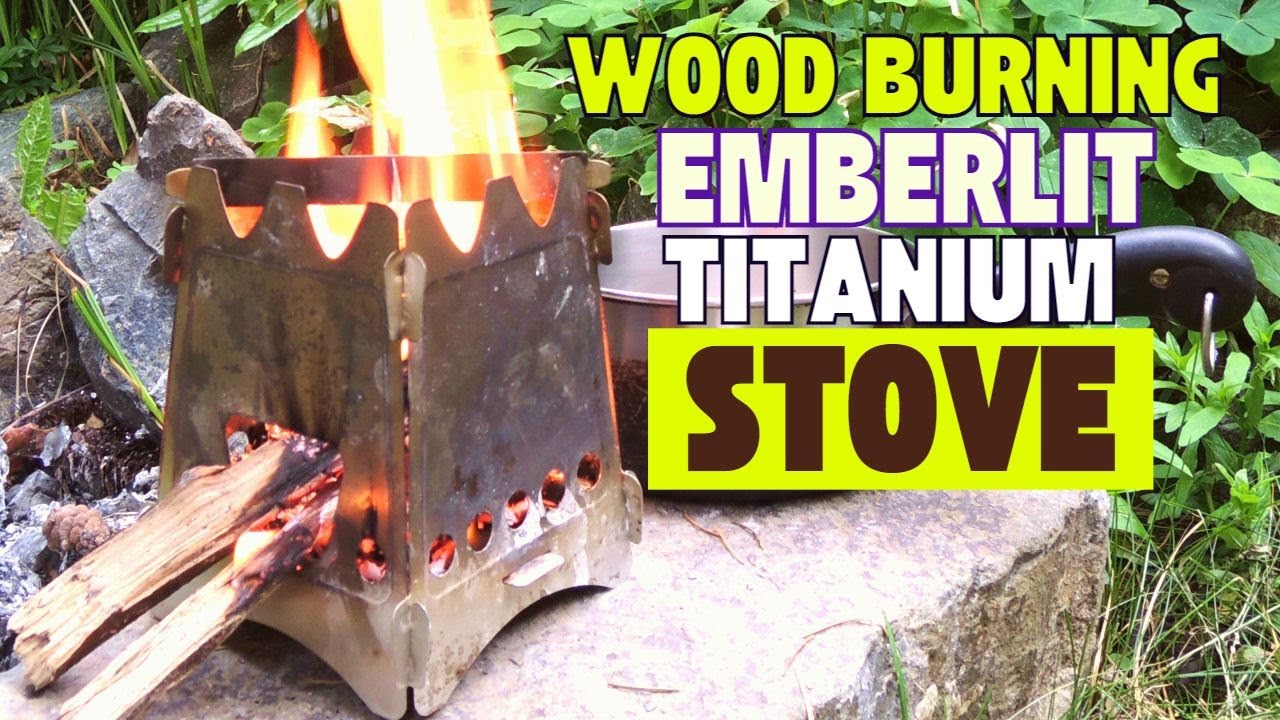 Best Wood Burning Stove for Camping || New Emberlit Titanium Stainless Steel Camping Stove Review