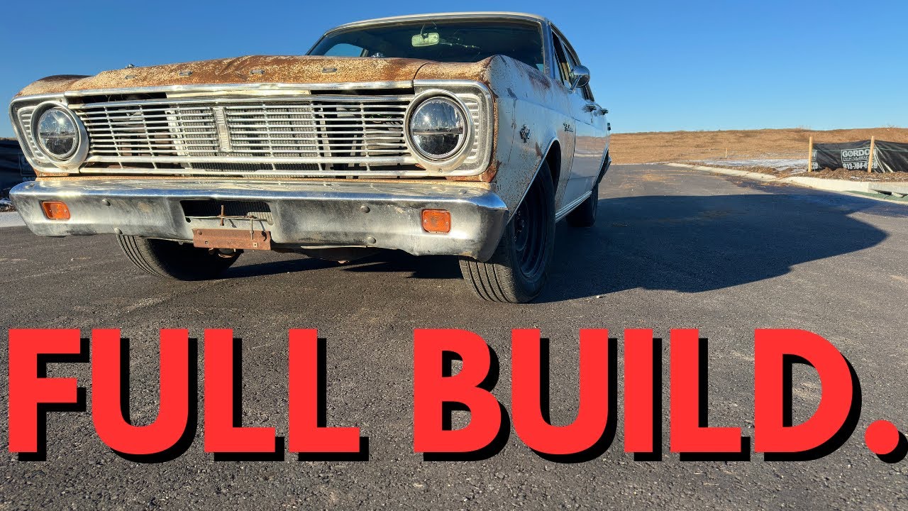 FULL BUILD | 1966 Ford Falcon T5 Manual and cammed 302 swapped | Junkyard rescue Falcon Futura