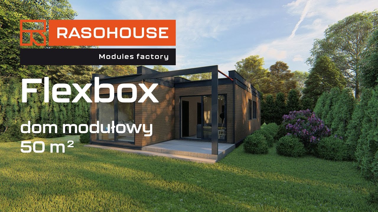 RASOHOUSE Flexbox dom pokazowy