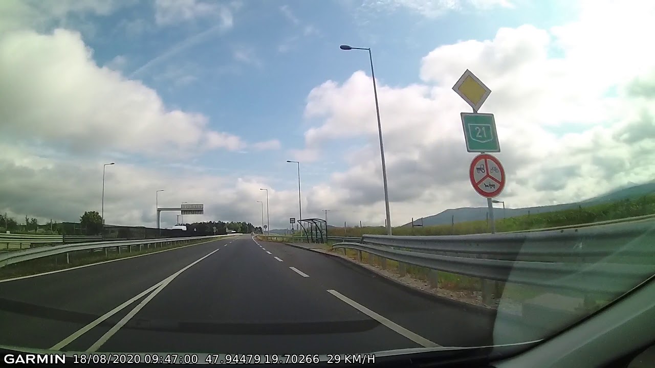 DRIVE #1301: Hatvan-Salgótarján (Hungary) (timelapse 4x) *Read Description*