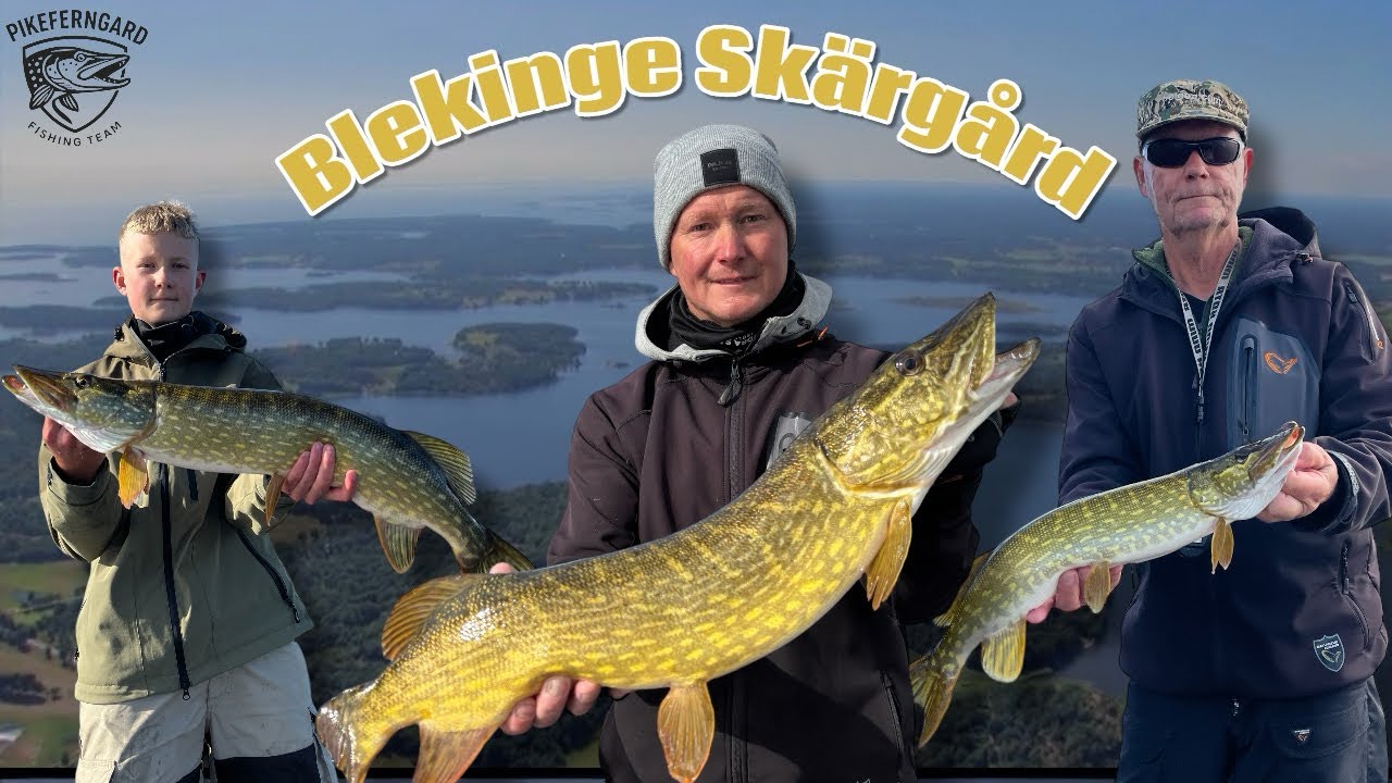 En helg i Blekinge Skärgård 🎣 | Team Pikeferngard 