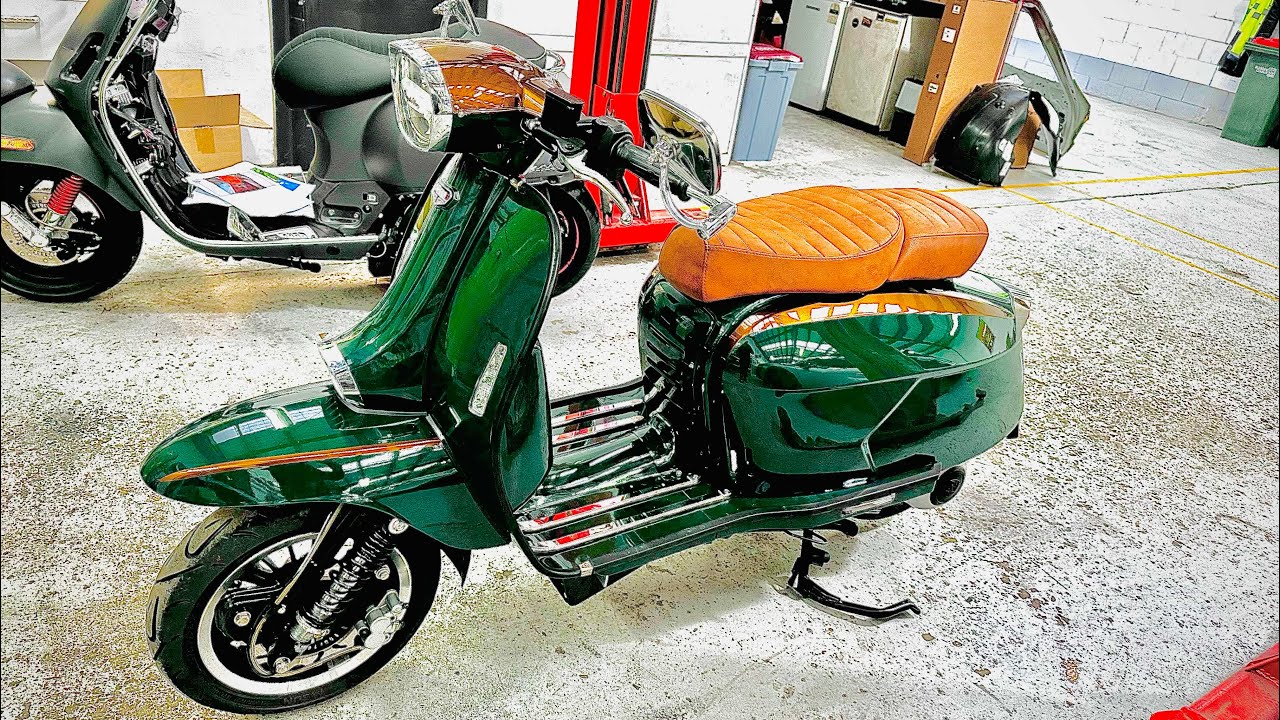 how to change colour in the Royal Alloy scooter by SATA MAN 