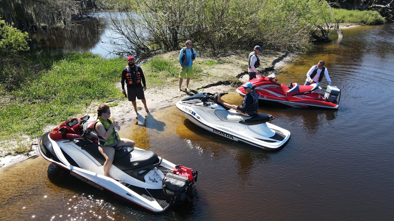 Kissimmee River. 200+ gators. Bombs. River Ranch. 2003 SeaDoo GTX 4TEC. FLIP FLOPS😂