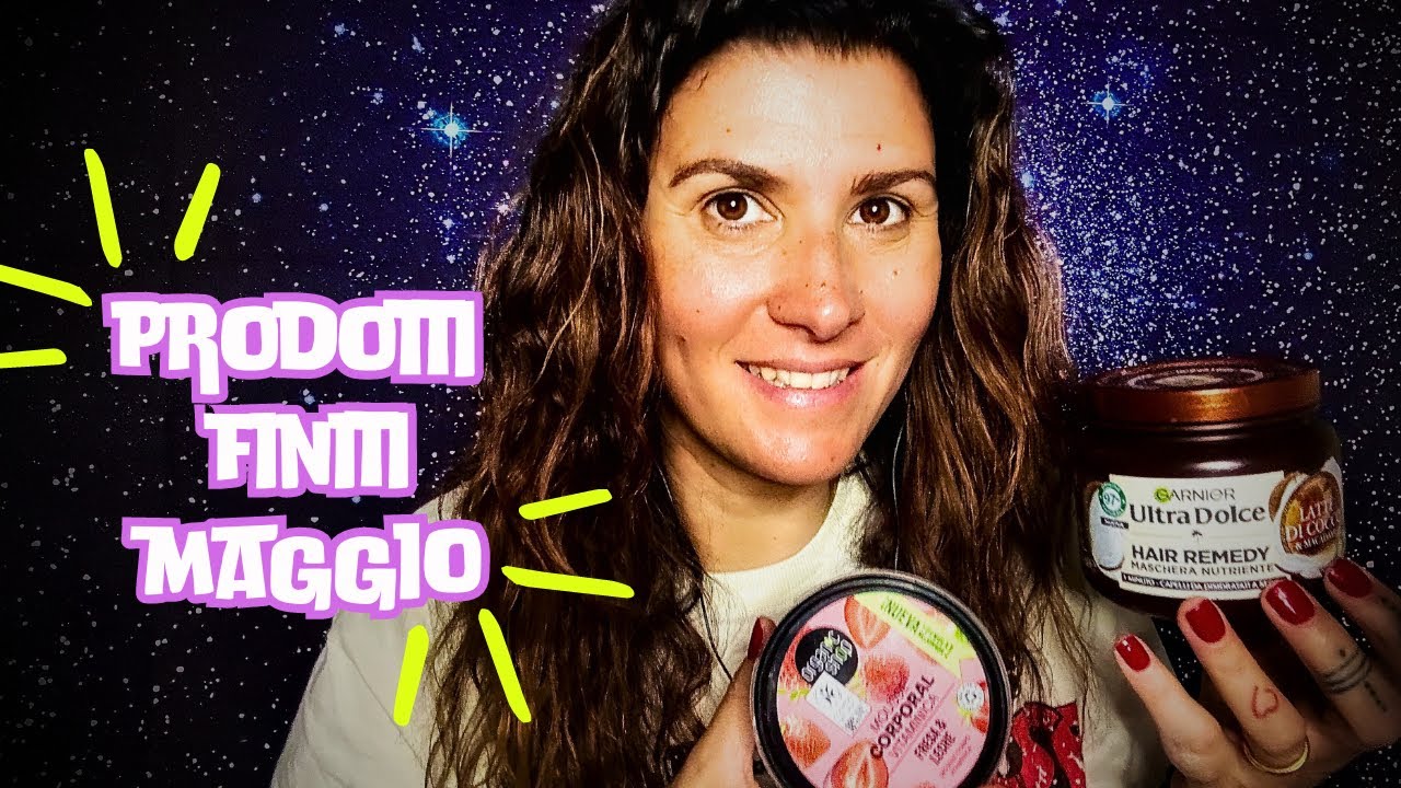 Asmr Ita // Prodotti Beauty finiti maggio 🌞