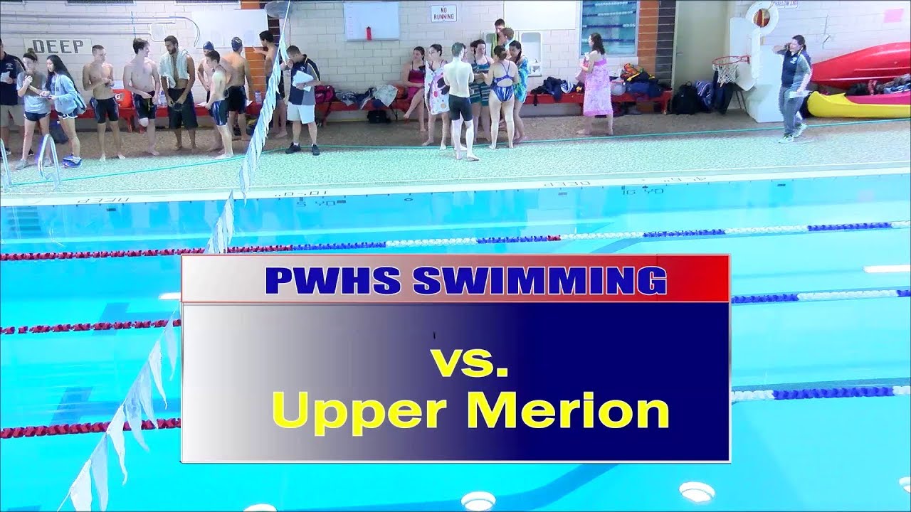 PWHS Swimming & Diving vs. Upper Merion - 1/7/16  | PWHS Sports