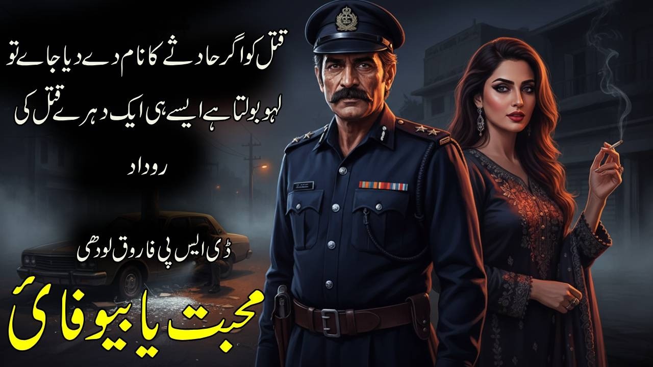 Muhabat Ya Bewafai محبت یا بےوفائی | DSP Farooq Lodhi | jurmo saza | crime story