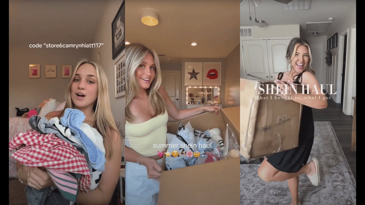 The Cutest SHEIN Try On Haul Ever for Summer Vibe 2025 - TikTok Compilation