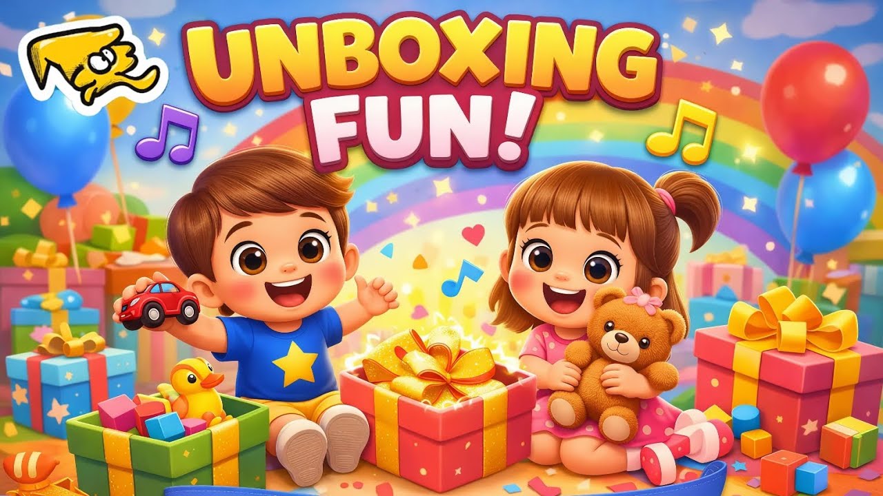 Unboxing Gifts for Kids 🎁 | Fun Surprise Toy Song | Nursery Rhyme for Toddlers