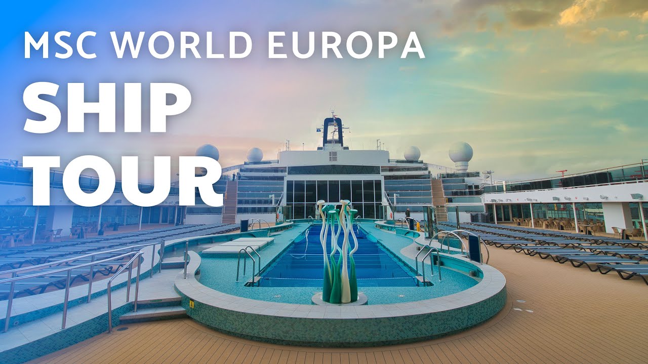 ▶ MSC WORLD EUROPA - Visite du Navire et Cabines - SHIP TOUR / Rundgang