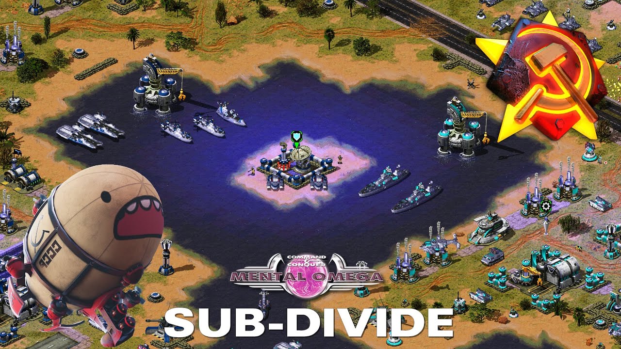Red Alert 2 | Mental Omega 3.3.6 - Almost Perfect RA2 2025 - Soviet Mission 06 : Sub-Divide
