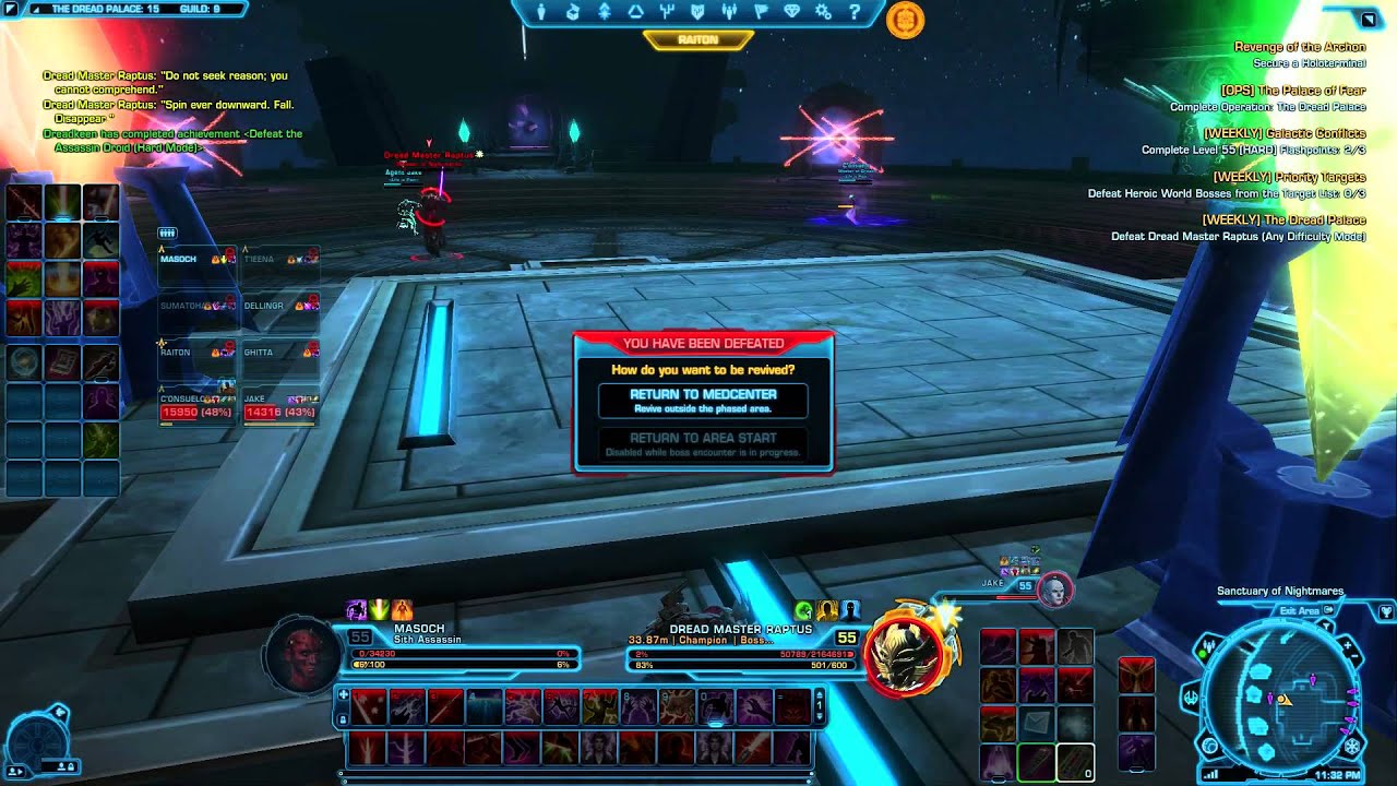 Dread Master Raptus 8m SM Epic fail Dead Tank POV