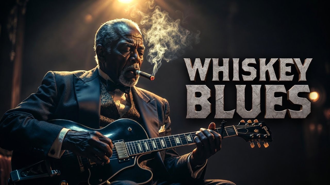 Neon Bourbon Nights 🌙 | Cinematic Whiskey Blues (USA Highway Soundtrack)