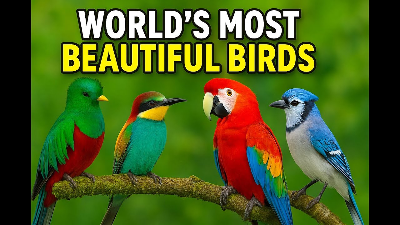 World’s Most Beautiful Birds | Ultimate Wildlife Documentary
