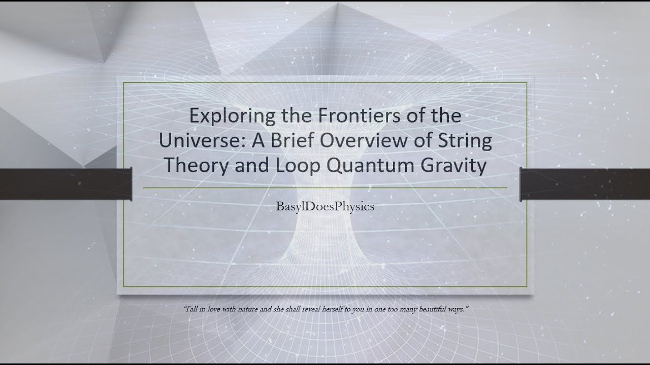 Unraveling the Mysteries of the Universe: The Quest for Quantum Gravity