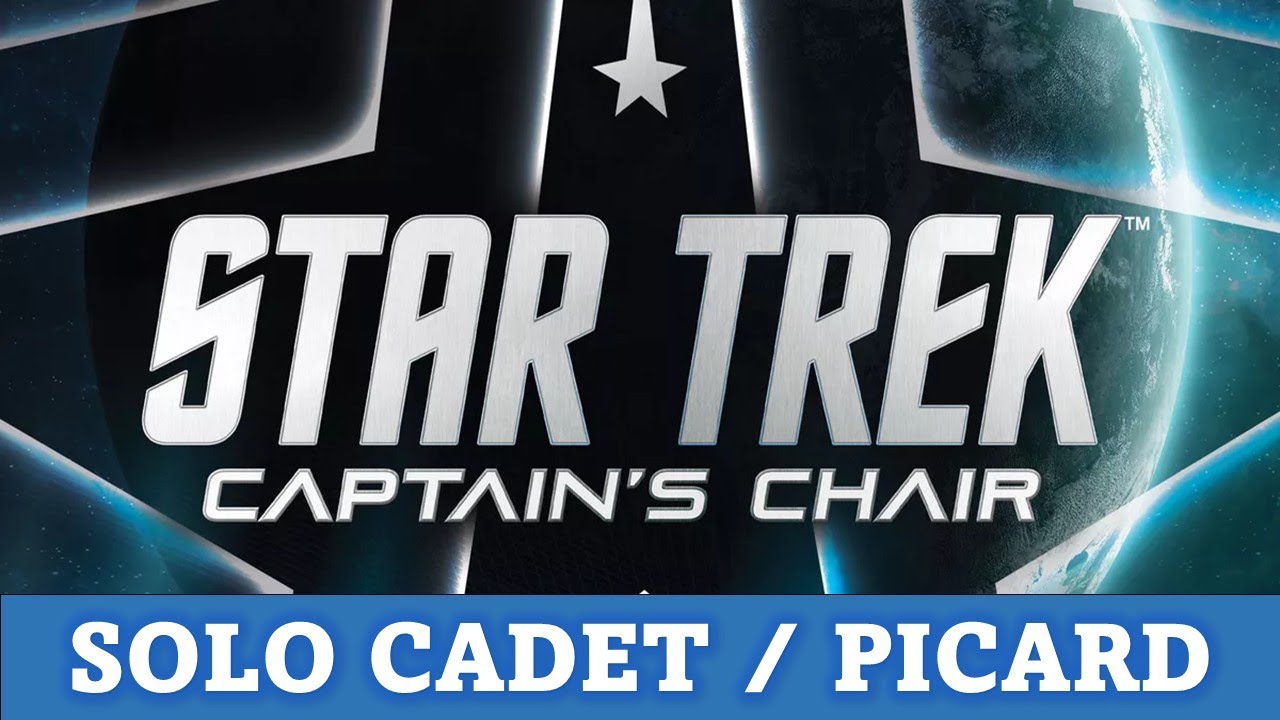 DGA Plays Board Games: Star Trek: Captain's Chair - Solo / Cadet Practice #1 (Picard)