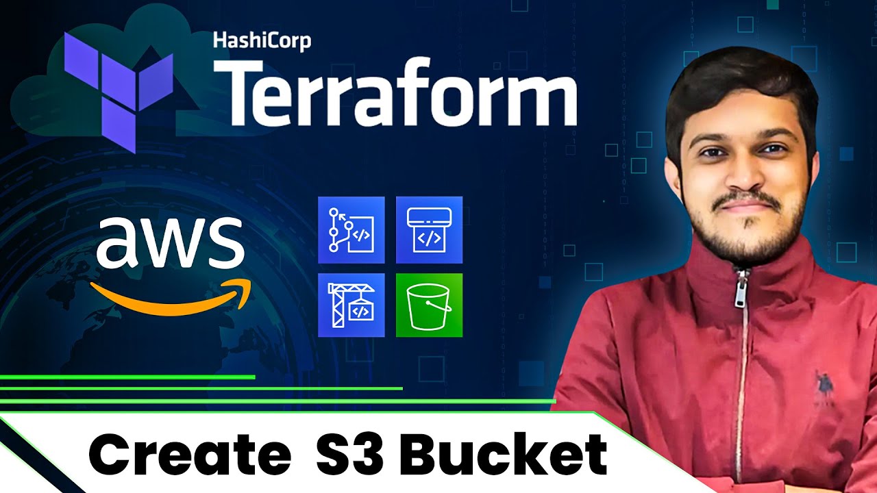 #12 Terraform to create S3 bucket on aws