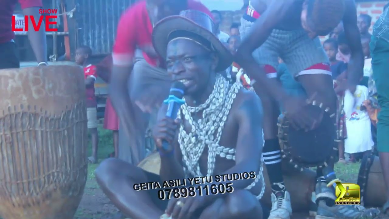 Live Show Bhushemeli Alivopiga Ngoma za Asili na jadi Mgusu