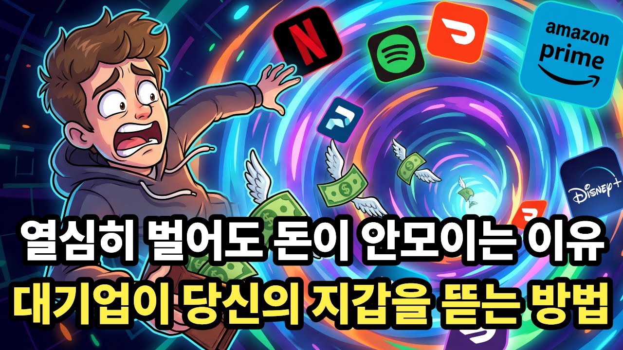 열심히 살지만 모이지 않는 돈! 지금 대처하지 않으면 돈의 노예로 살아갑니다
