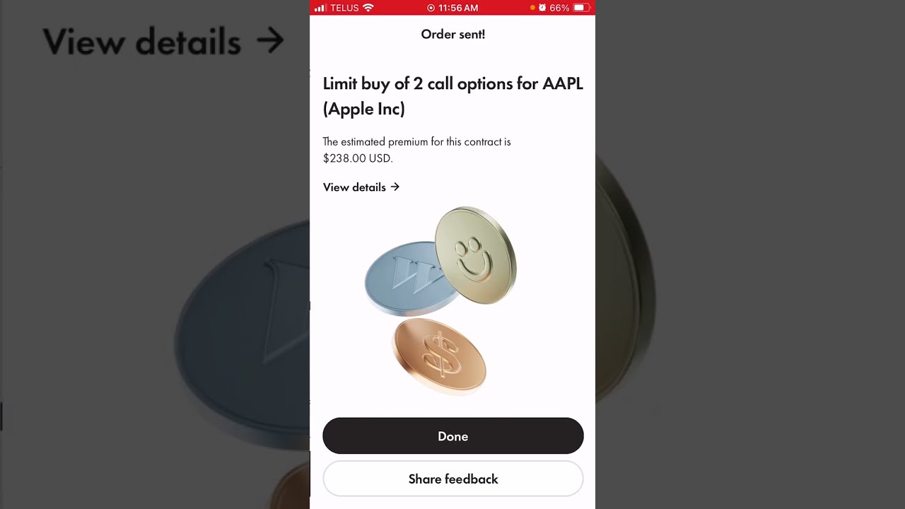 Wealthsimple Tutorial - How to Buy and Sell Call Options in Canada