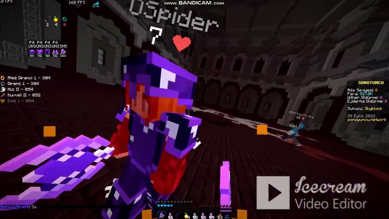 Son Oyuncu Skyblock Nether PvP #1