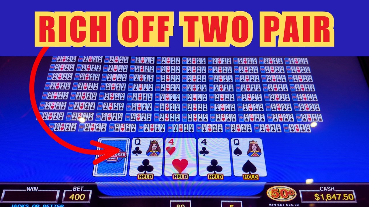HIGH LIMIT Jacks or Better Video Poker at The Cosmopolitan - 100 to 20 hands