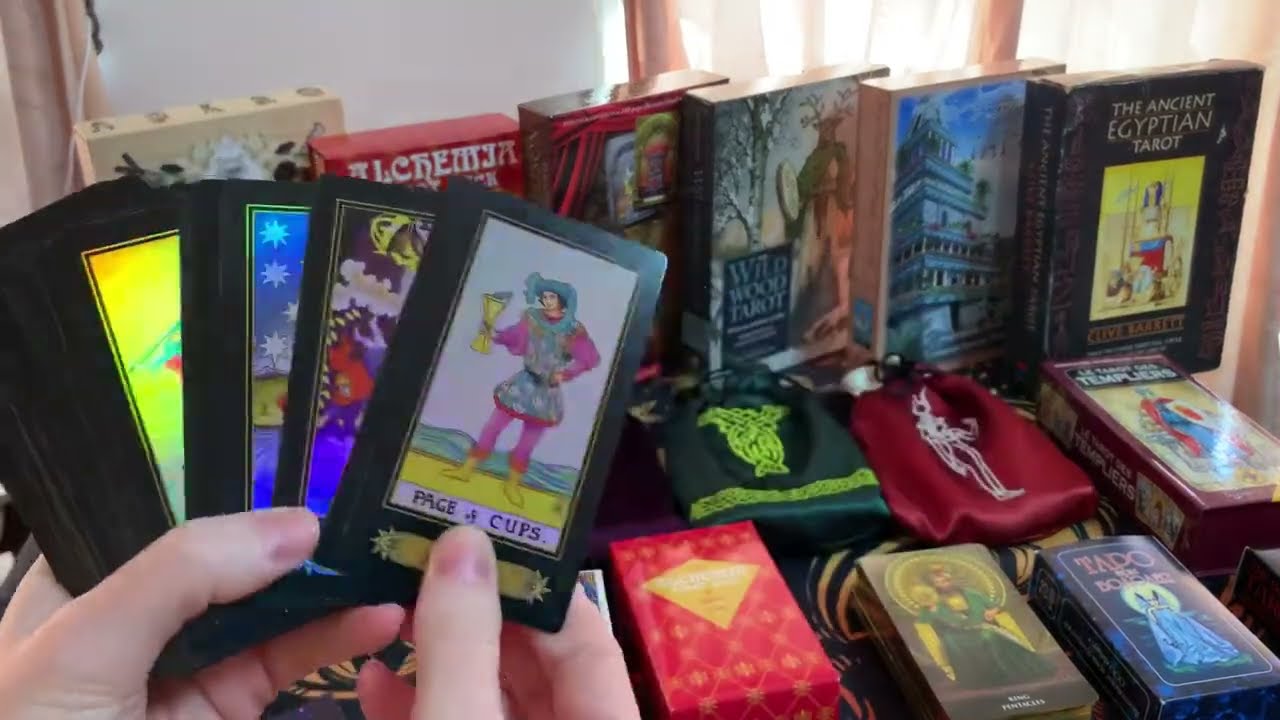Моя коллекция Таро  ч.1 💙My Tarot Collection