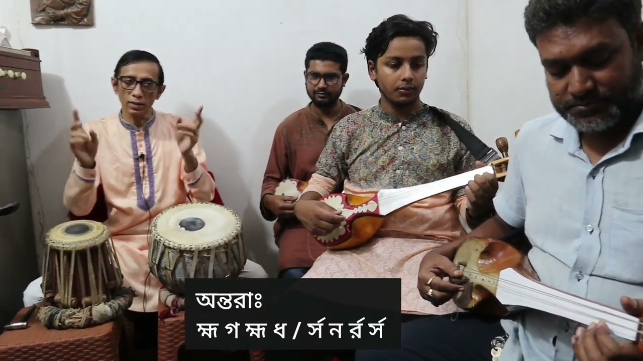 দোতারায় নিপট কাহারবা-৩(রাগ ইমন) অনুশীলন। কড়ি মধ্যম(হ্ম) এবং বাকি স্বরগুলো শুদ্ধ। Raga emon in dotara