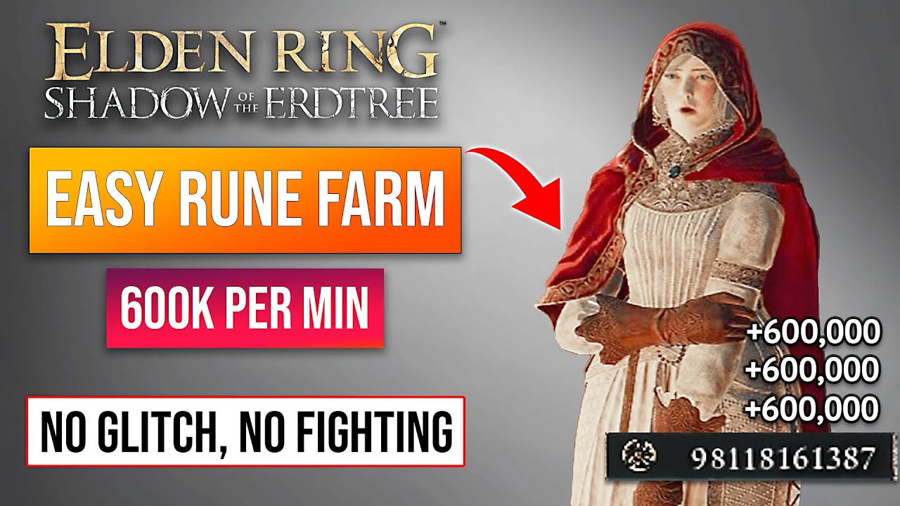 ELDEN RING RUNE FARM | Easy Rune Farm In DLC! Infinite Runes!