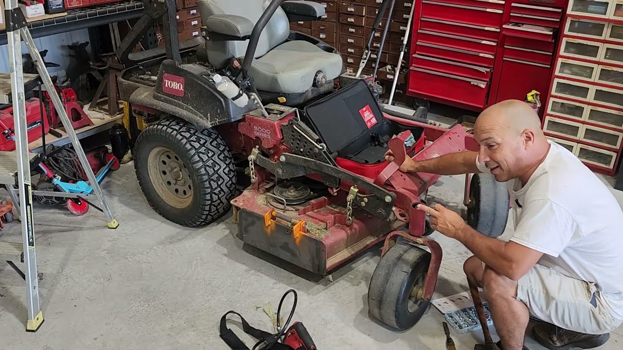 Zerk  fitting wheel pivot  caster zero turn Toro zmazter / exmark lazerz tire mower zeroturn