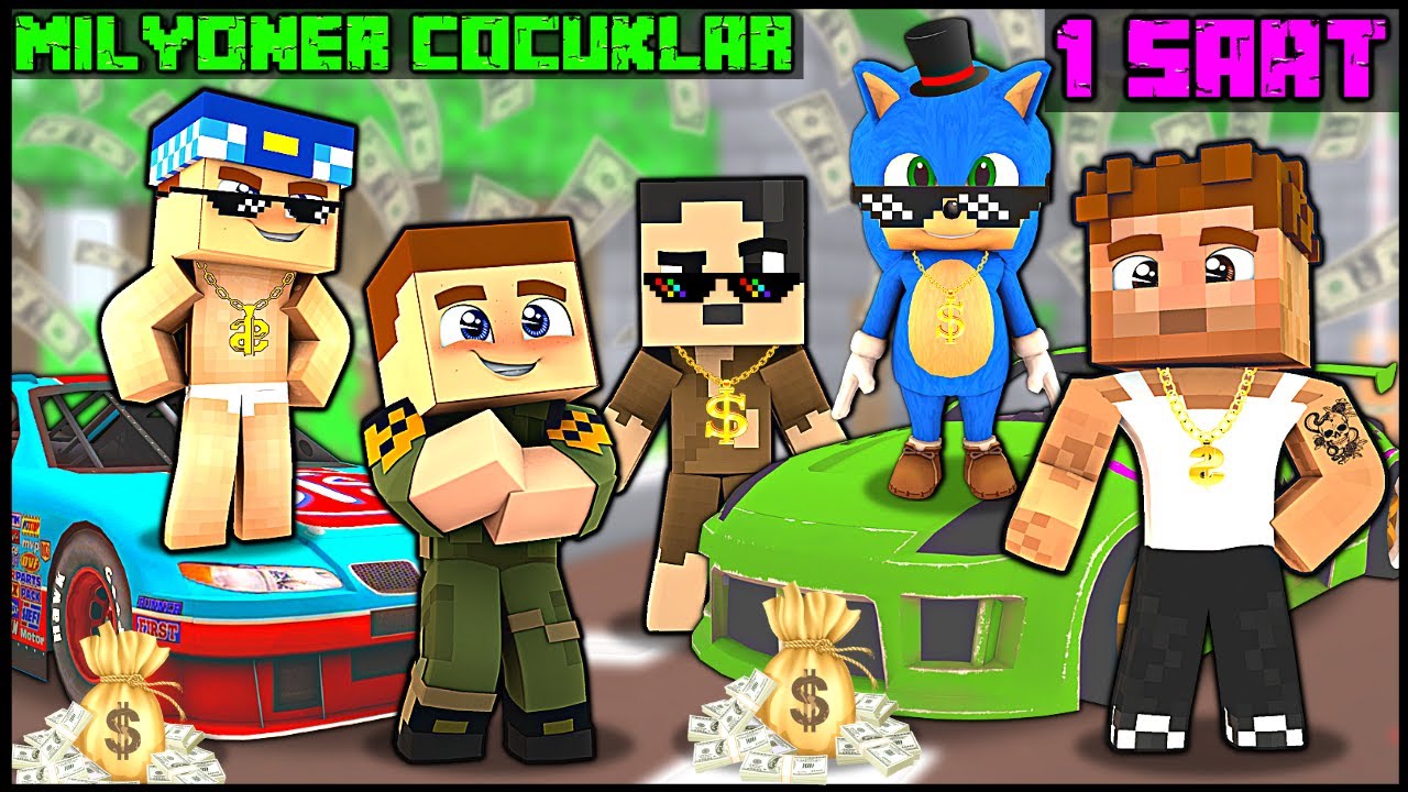 MİNECRAFT MİLYONER ÇOCUKLAR FİLMİ! 😂 -Minecraft