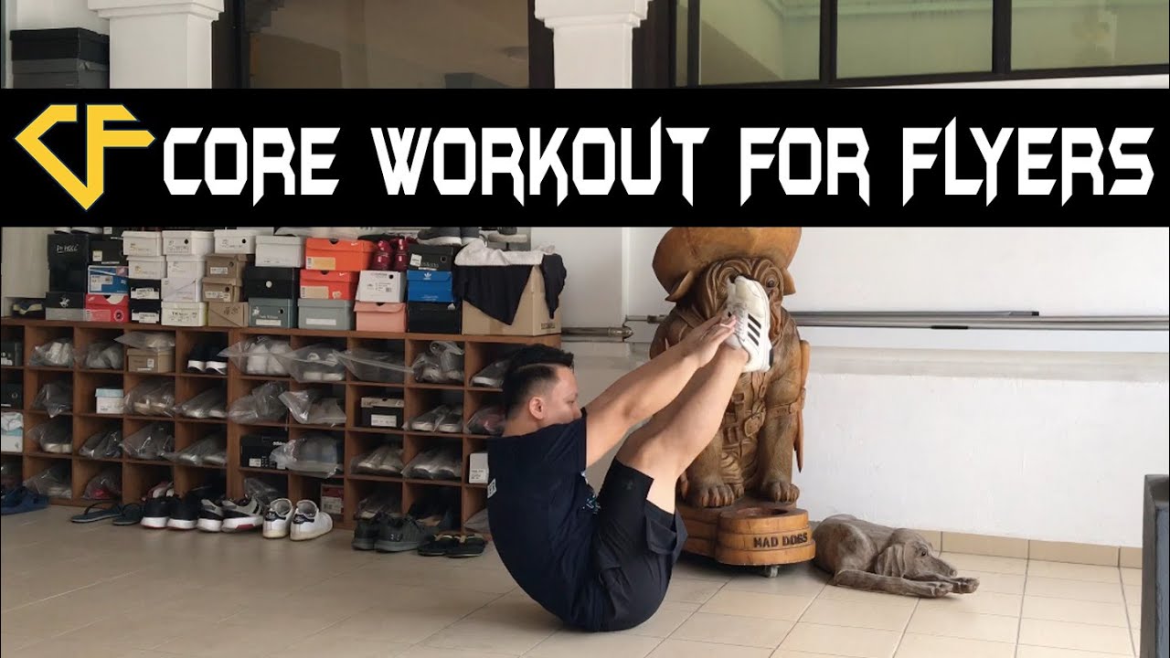 5 STRONG CORE EXERCISES For Flyers