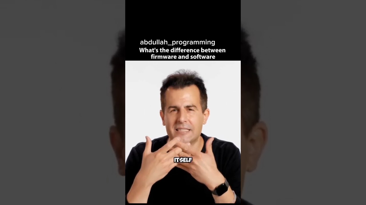 Difference between firmware and software ⁉️🤔 #shorts #viral #shortsfeed