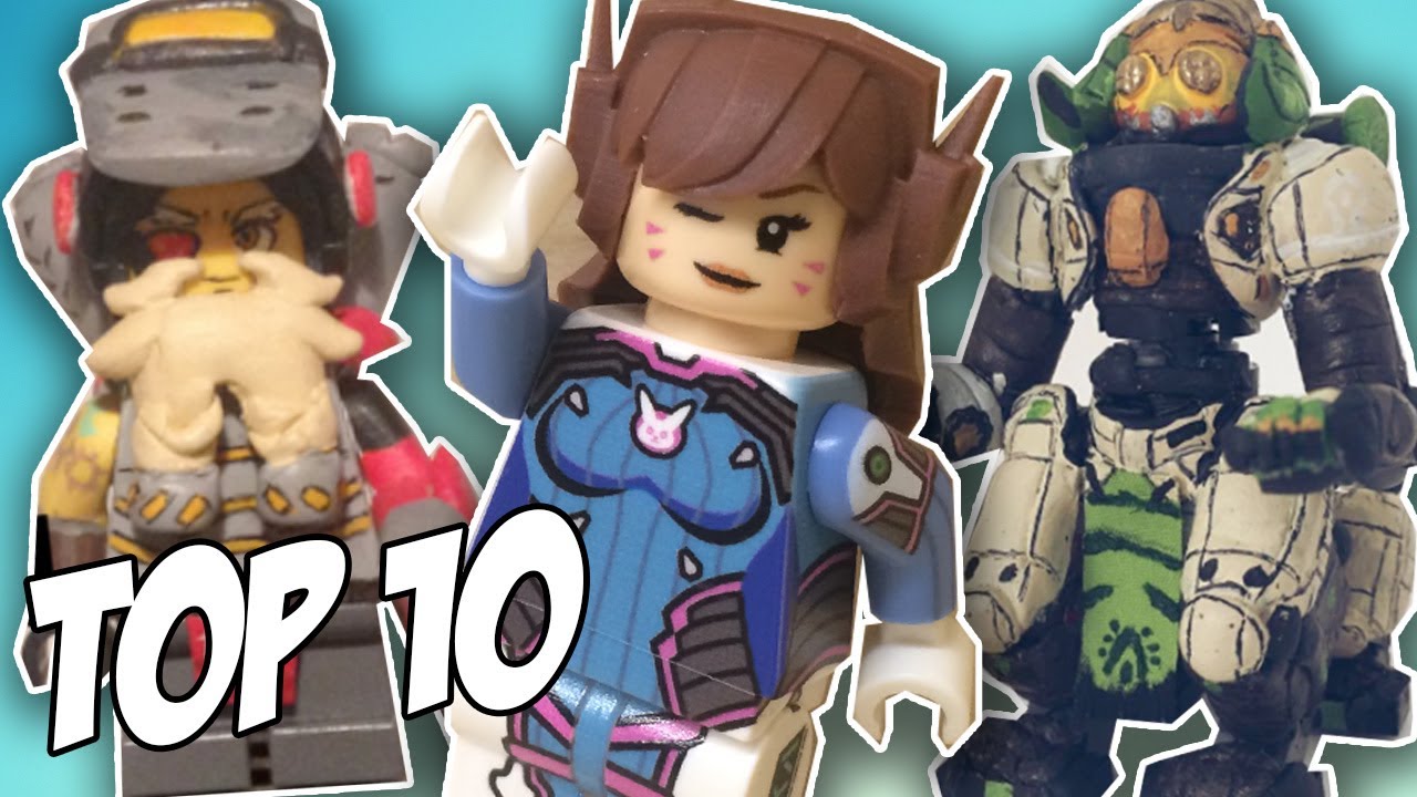 Top 10 Overwatch Lego Custom Minifigures!