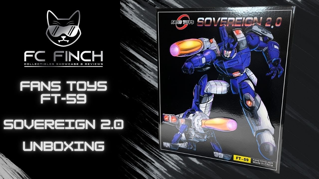 FANS TOYS FT-59 SOVEREIGN 2.0 [MASTERPIECE GALVATRON]: FINCH UNBOXES