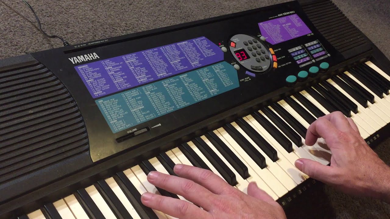 Демонстрация и обзор Yamaha PSR-185: ТЕПЕРЬ у нас есть птицы!