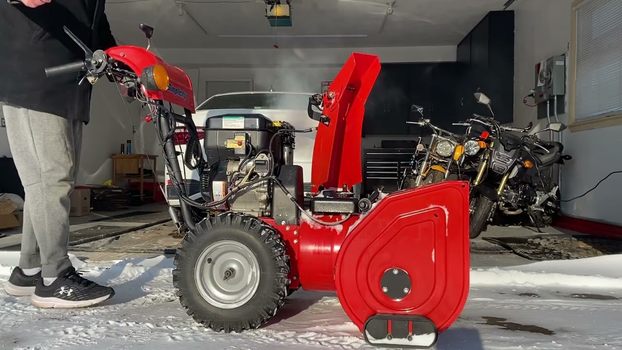 Simplicity H1528E Snowblower Review