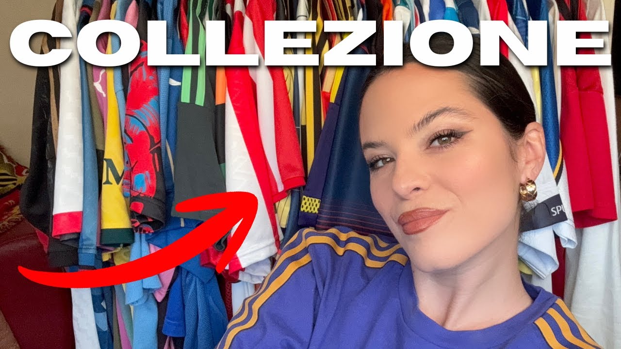 TUTTA la mia COLLEZIONE di MAGLIE da calcio