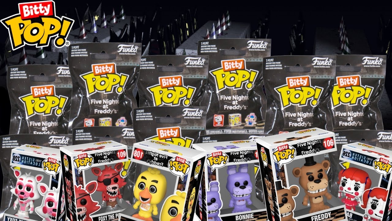 FNaF Bitty Pop blind bag opening!
